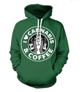 [30% OFF] Dank Master I Love Cannabis Hoodie