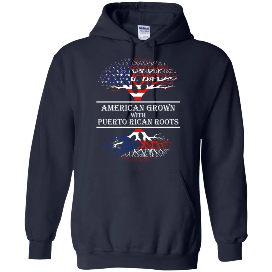 American With Puerto Rican Roots - Hoodie