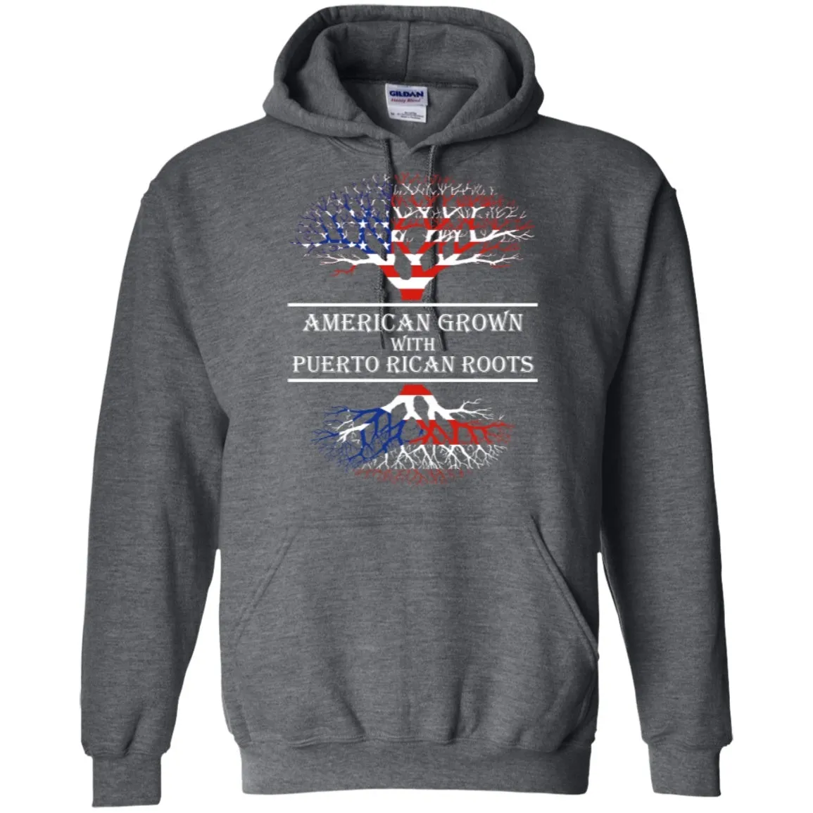 American With Puerto Rican Roots - Hoodie