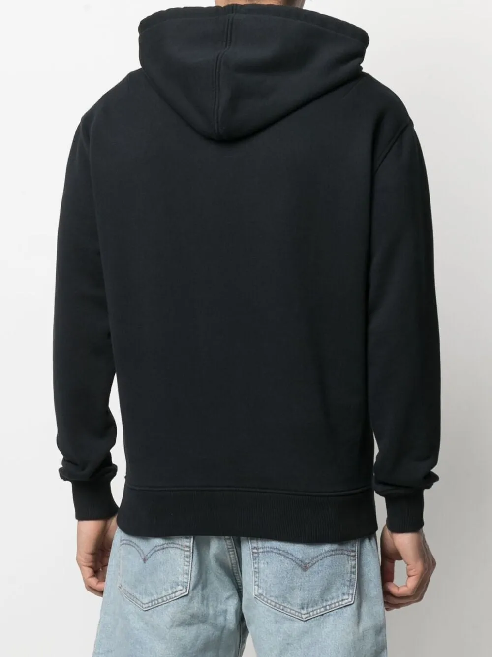 AMI Paris logo-embroidered Drawstring Hoodie