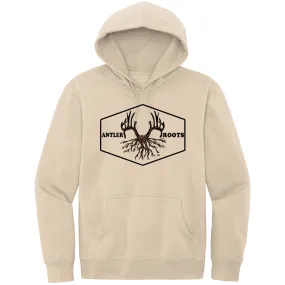 Antler Roots - Diamond Rectangle - Gardenia Hoodie