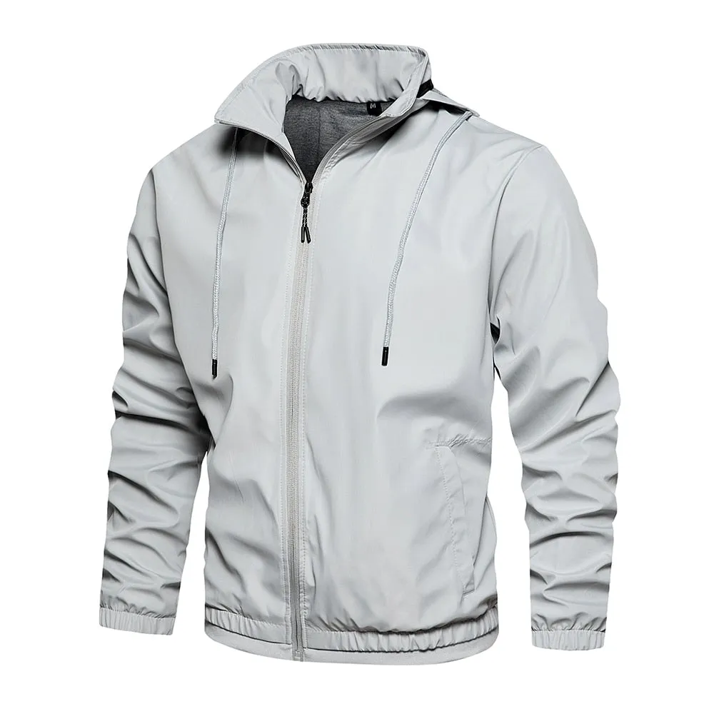 Autumn Men's Windbreaker Bomber Jackets and Coats
