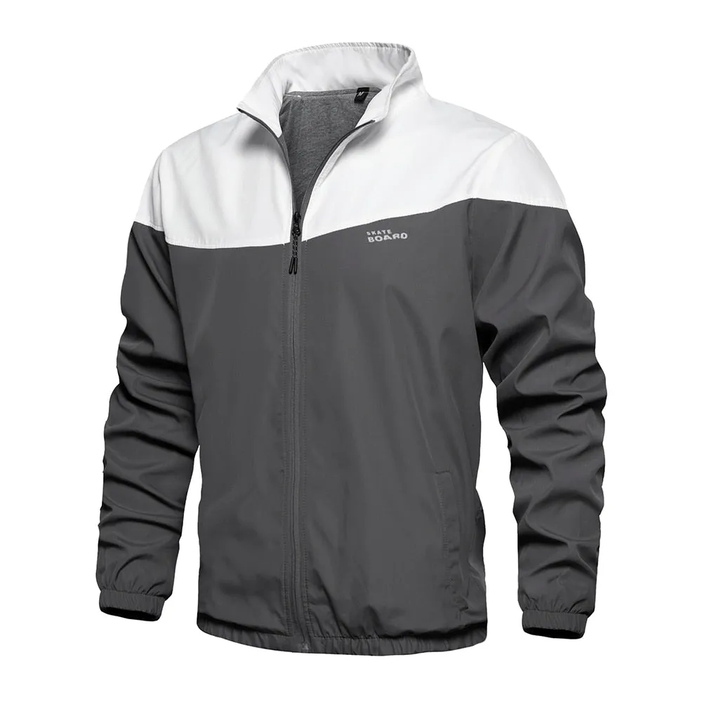 Autumn Men's Windbreaker Bomber Jackets and Coats