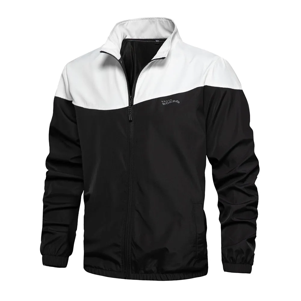 Autumn Men's Windbreaker Bomber Jackets and Coats