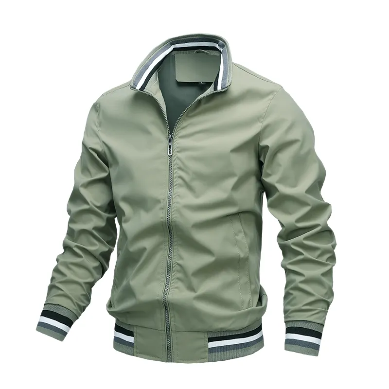 Autumn Men's Windbreaker Bomber Jackets and Coats