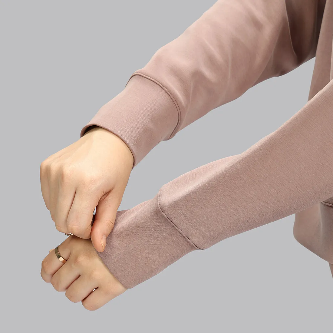 BareButter Pullover With Zipper