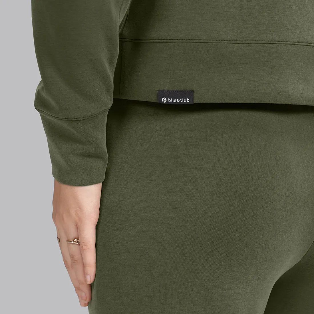 BareButter Pullover With Zipper