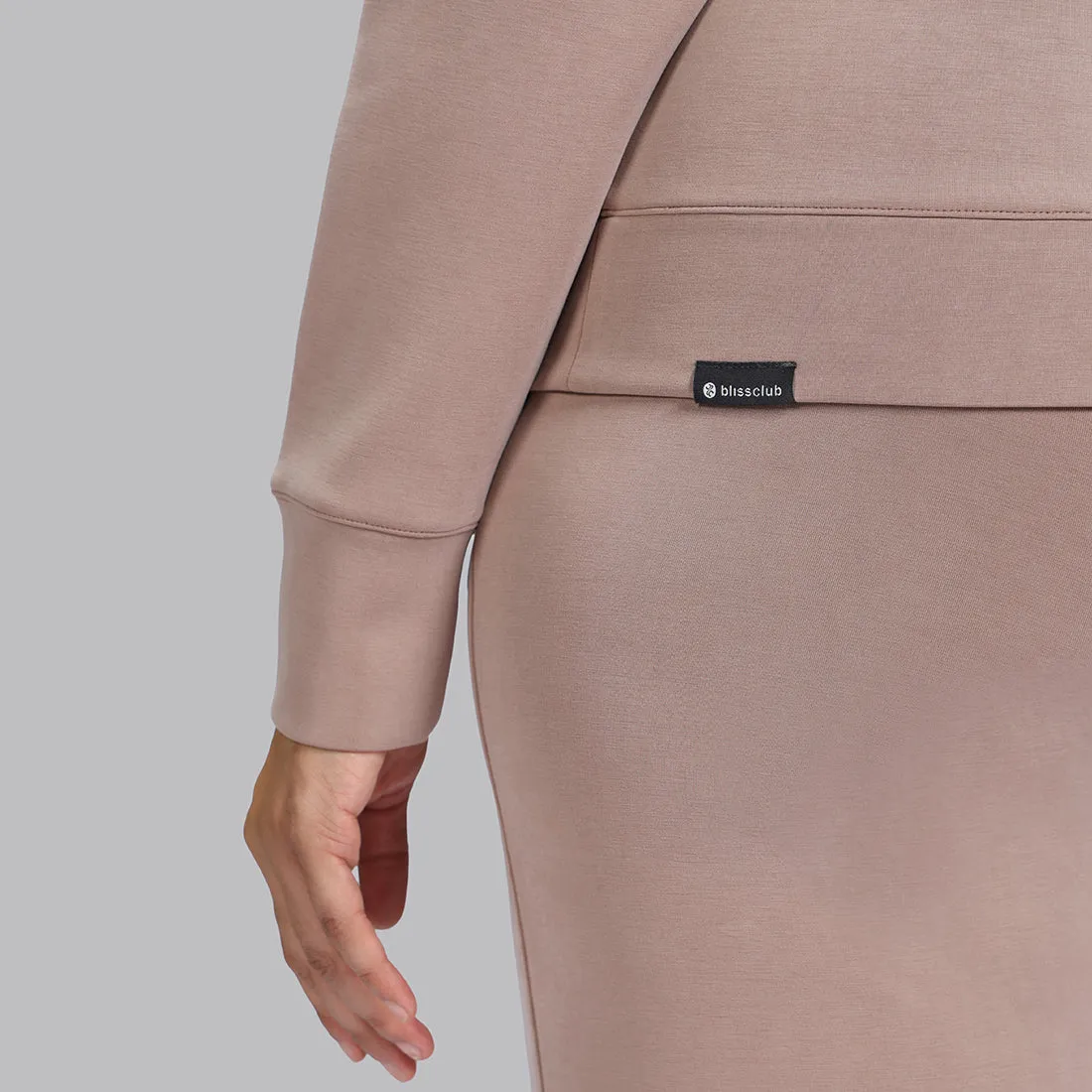 BareButter Pullover With Zipper