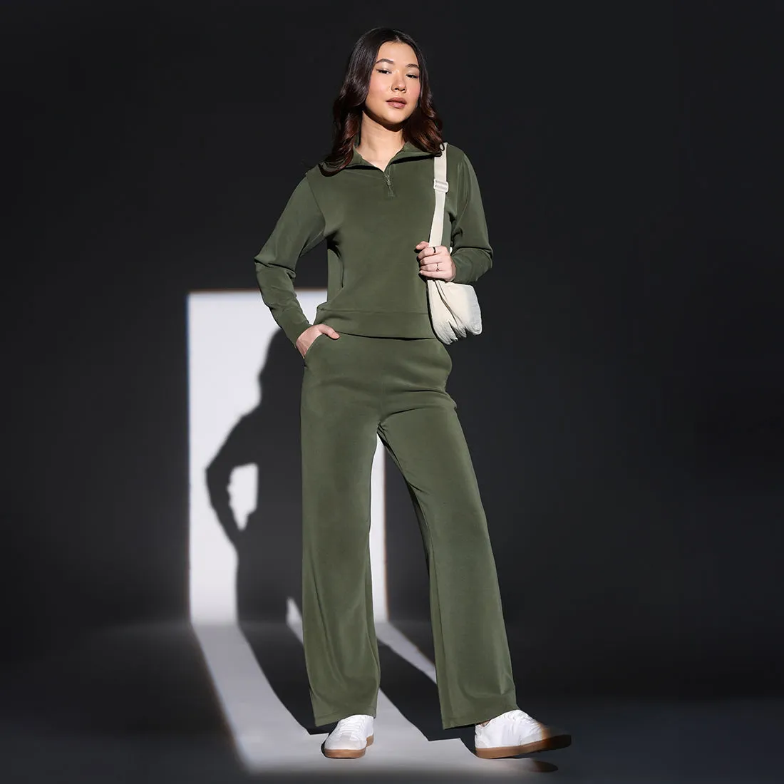 BareButter Pullover With Zipper