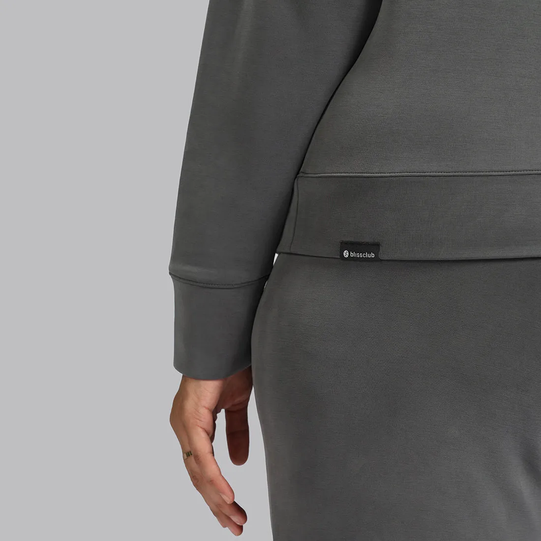 BareButter Pullover With Zipper