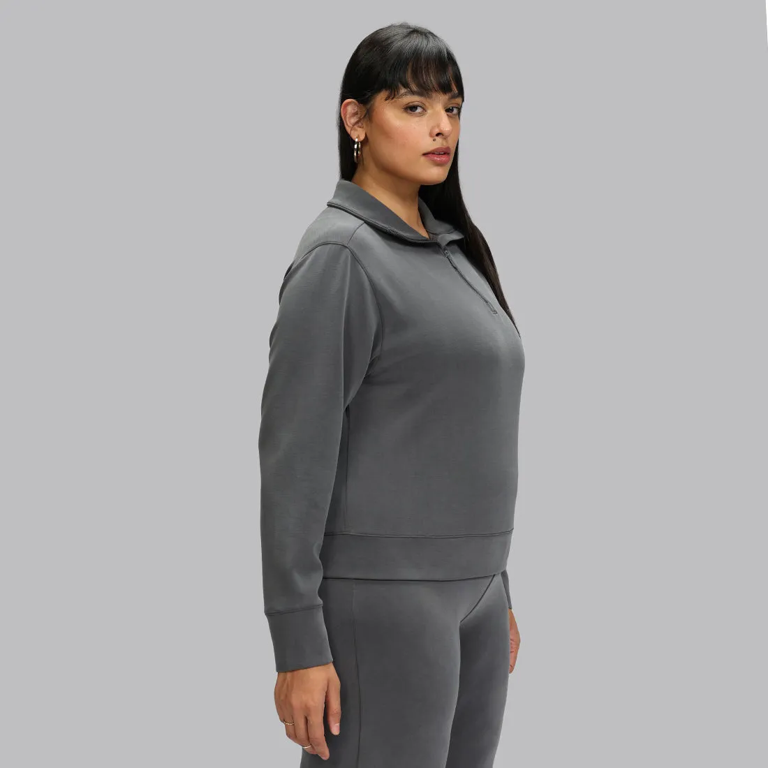 BareButter Pullover With Zipper