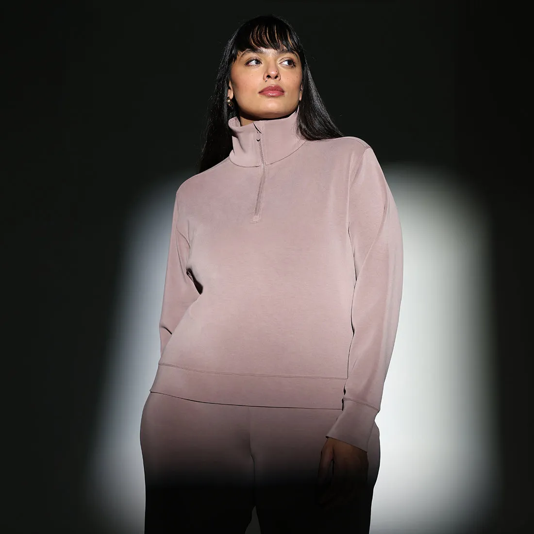 BareButter Pullover With Zipper