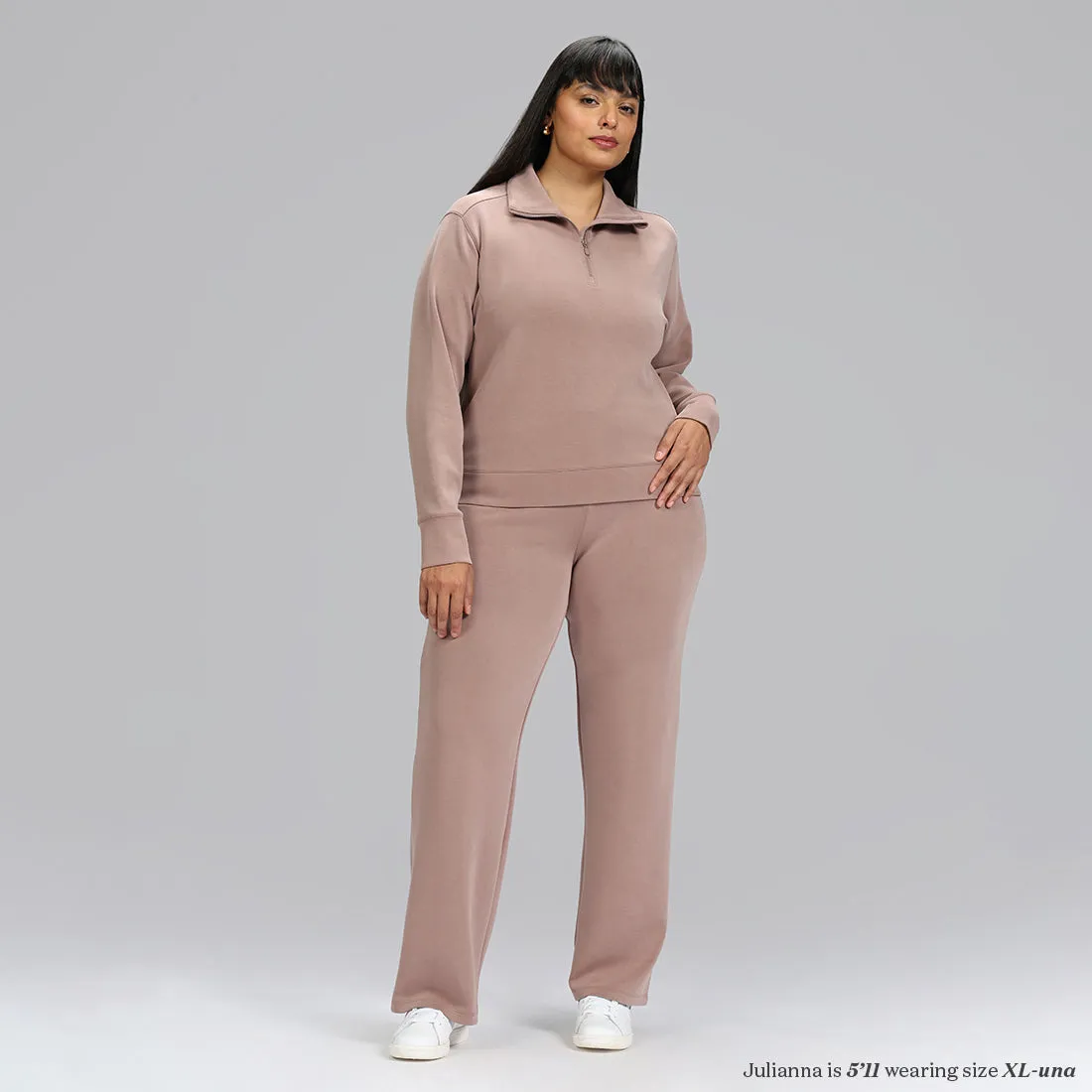 BareButter Pullover With Zipper