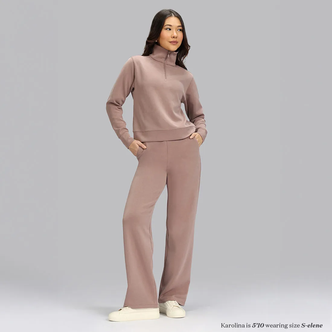 BareButter Pullover With Zipper