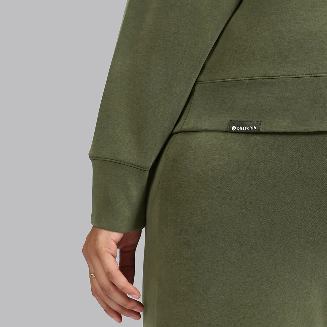 BareButter Pullover With Zipper