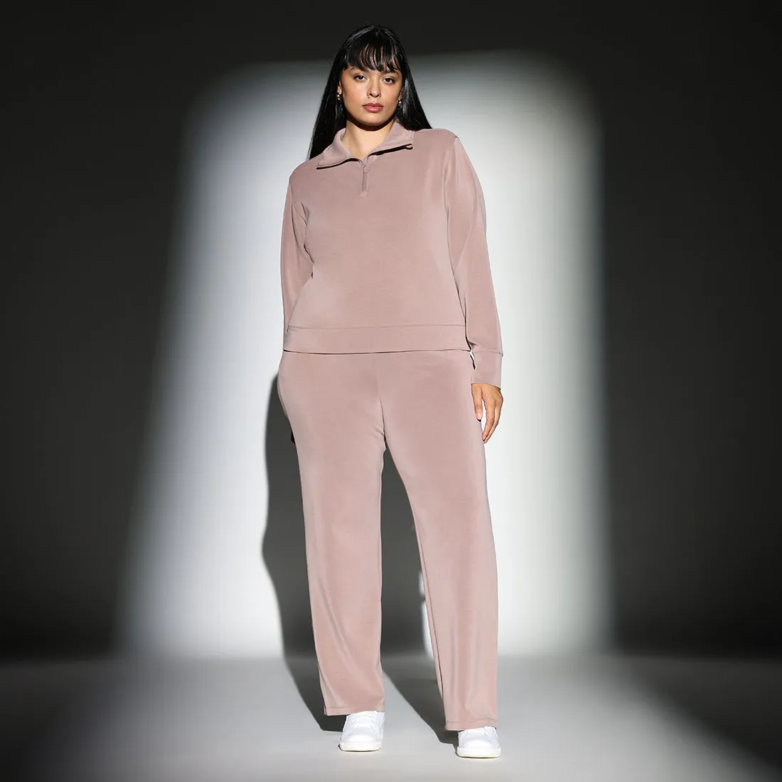 BareButter Pullover With Zipper
