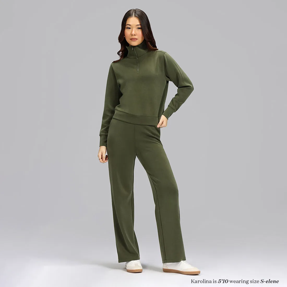 BareButter Pullover With Zipper