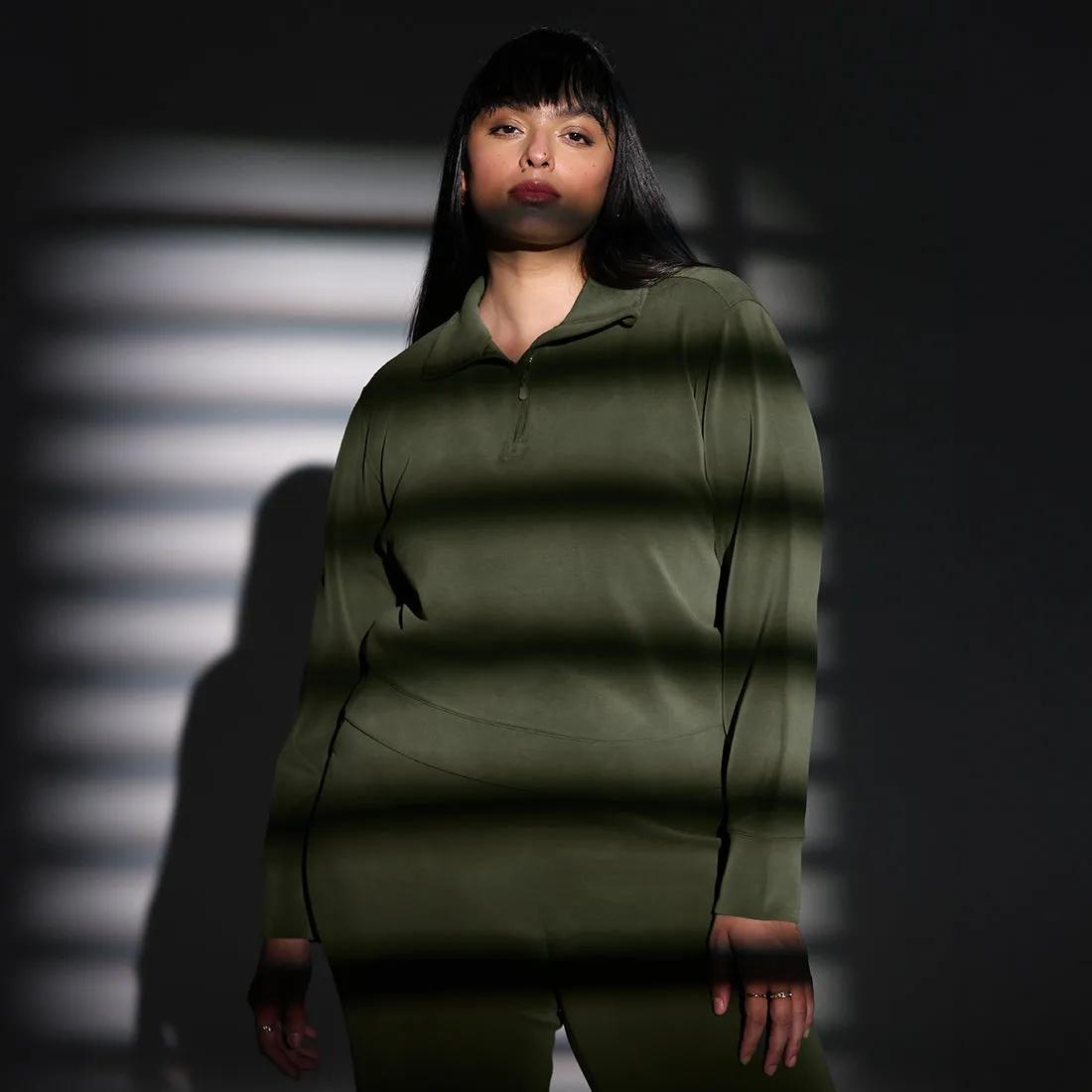 BareButter Pullover With Zipper