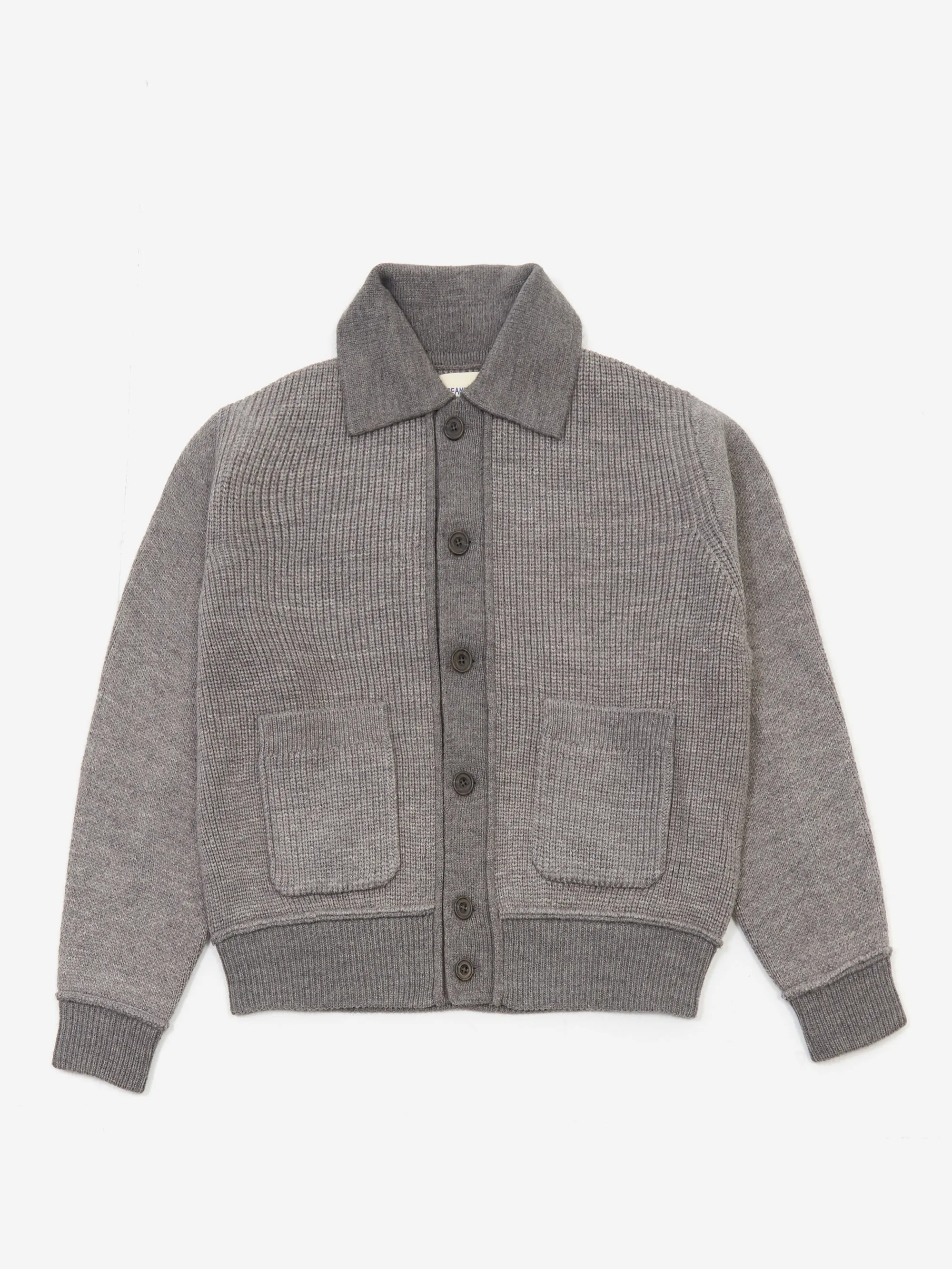 Grey Beams Boys Knit Sports Jacket