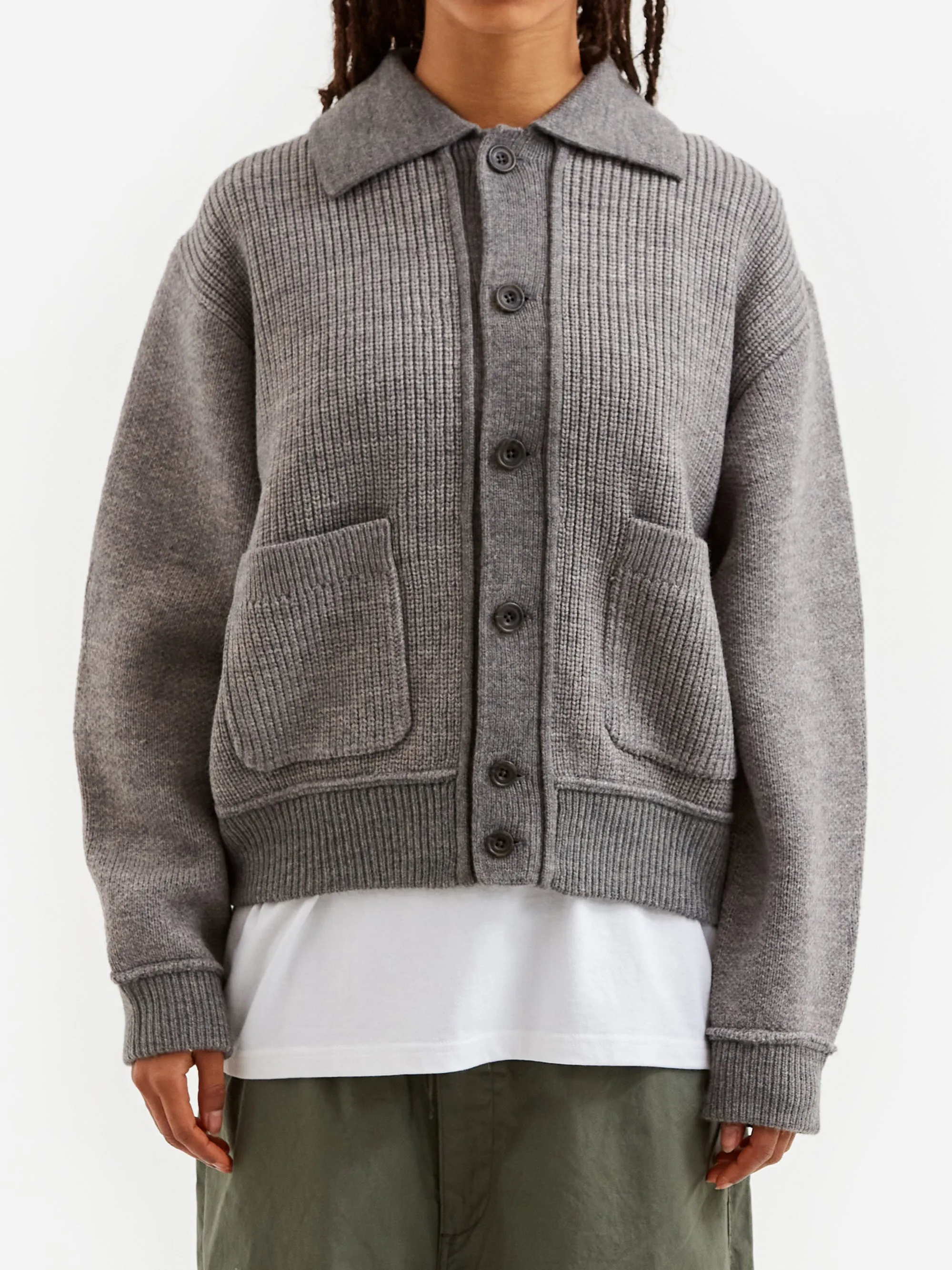 Grey Beams Boys Knit Sports Jacket