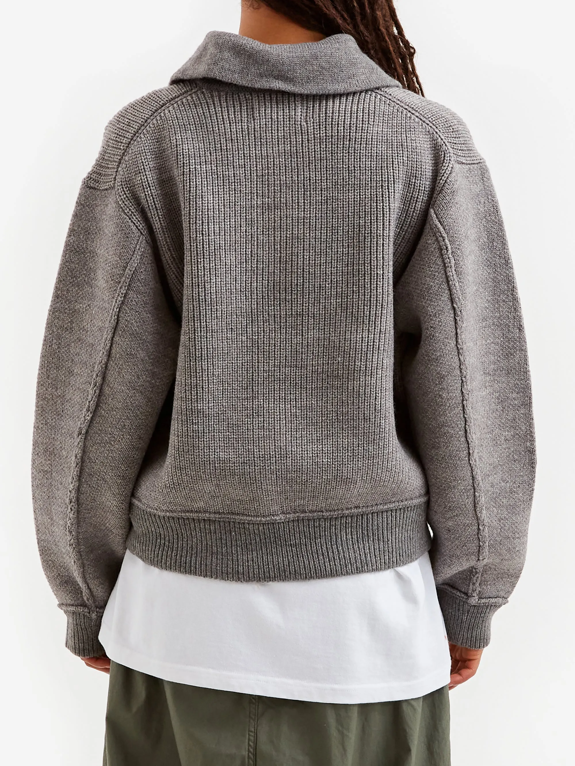 Grey Beams Boys Knit Sports Jacket