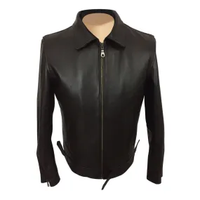 Premium Brown Plainsman Leather Jacket for Men - Stylish, Durable, and Versatile Outerwear