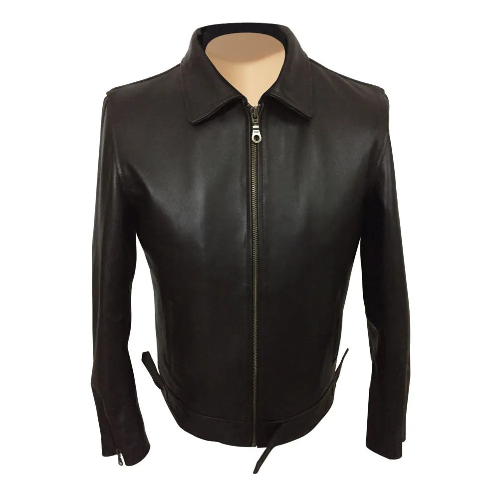 Premium Brown Plainsman Leather Jacket for Men - Stylish, Durable, and Versatile Outerwear
