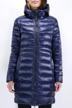 Canada Goose Womens Lite Jacket Cypress Hooded Black Label - Atlantic Navy