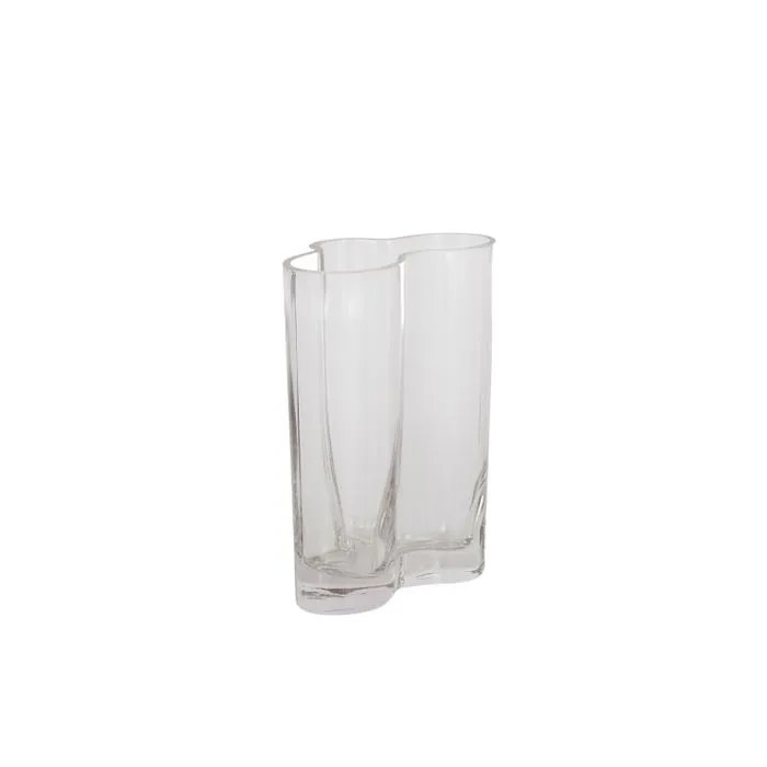 Casa - Paige Glass Vase - 15x9x20cm - Clear
