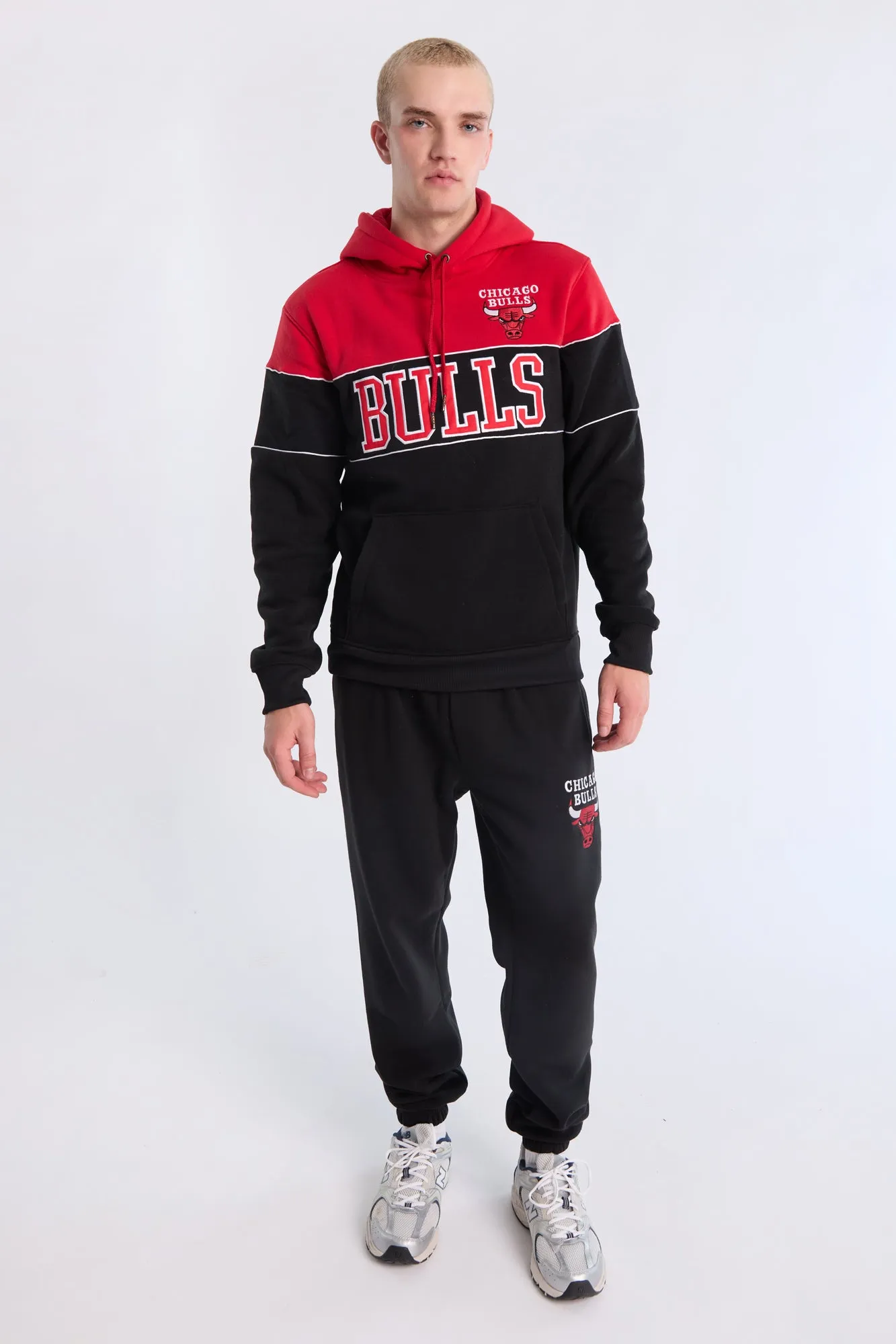 Chicago Bulls Colour Block Hoodie