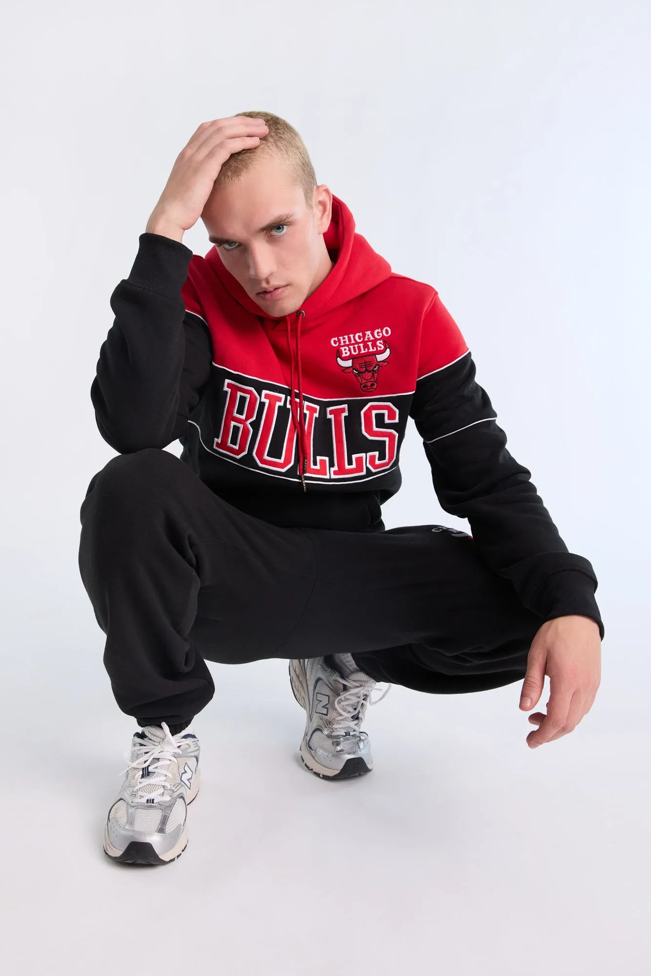 Chicago Bulls Colour Block Hoodie