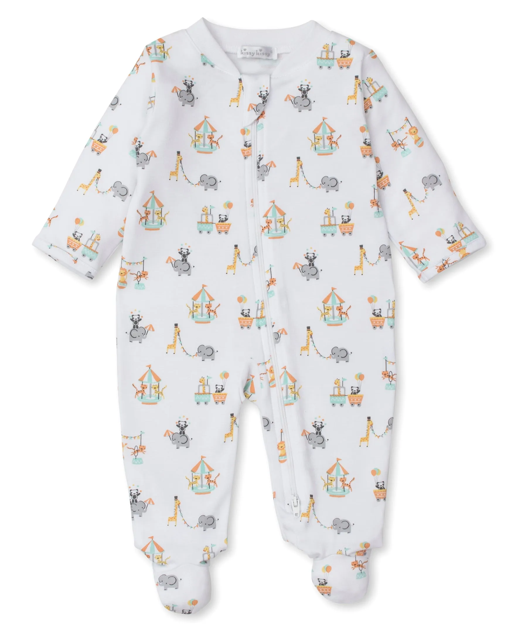 Circus Crew Zipper Footie