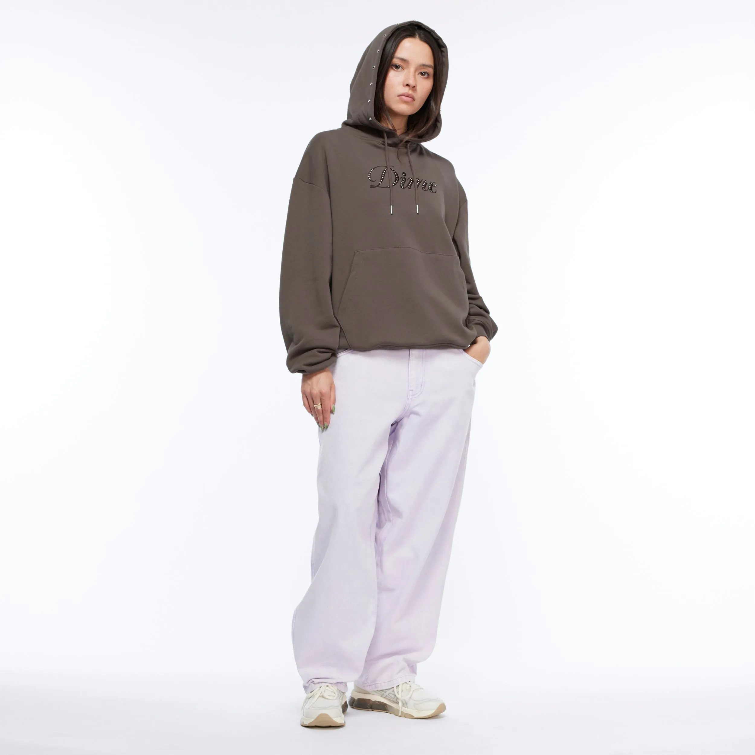 Cursive French Terry Hoodie