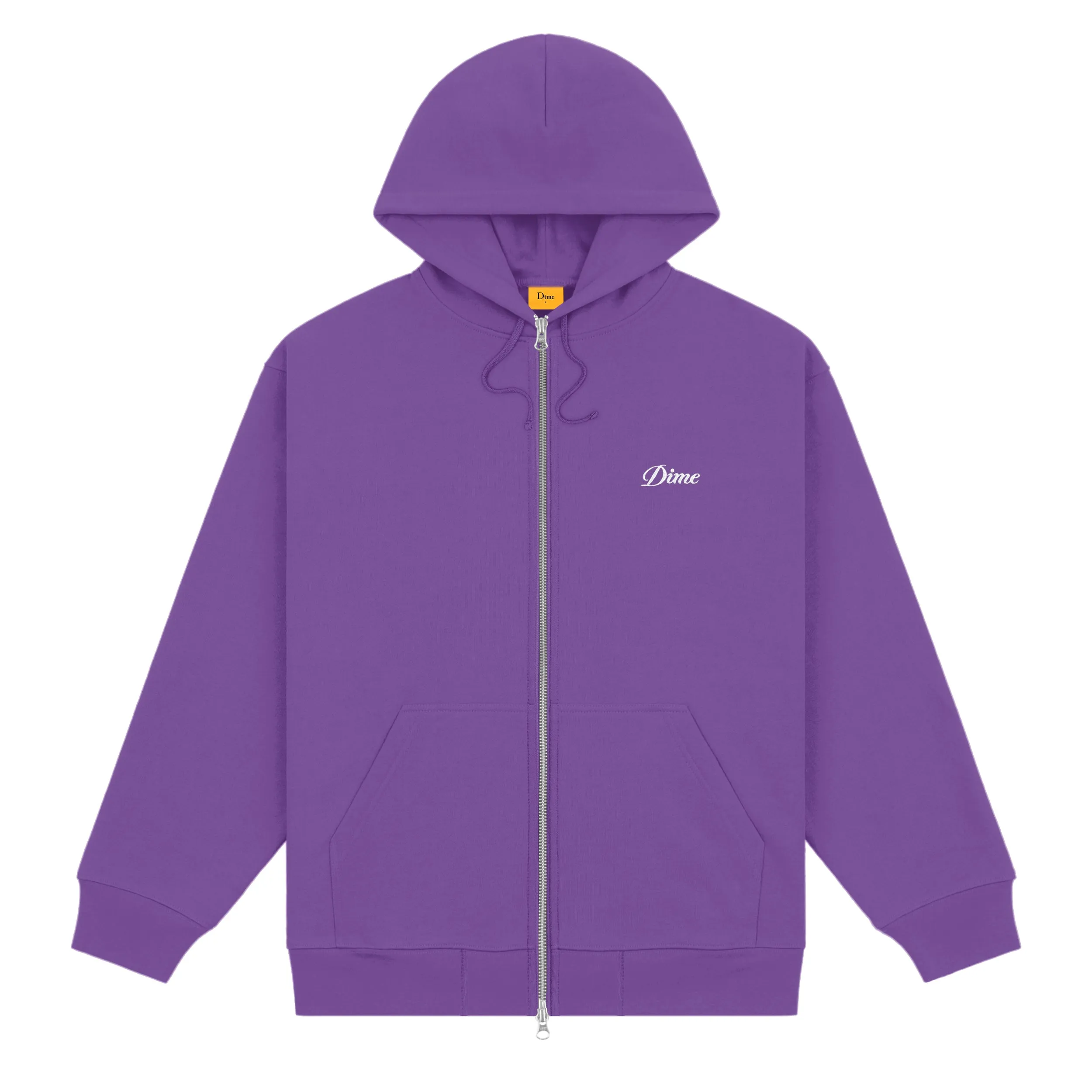 Cursive Zip Hoodie