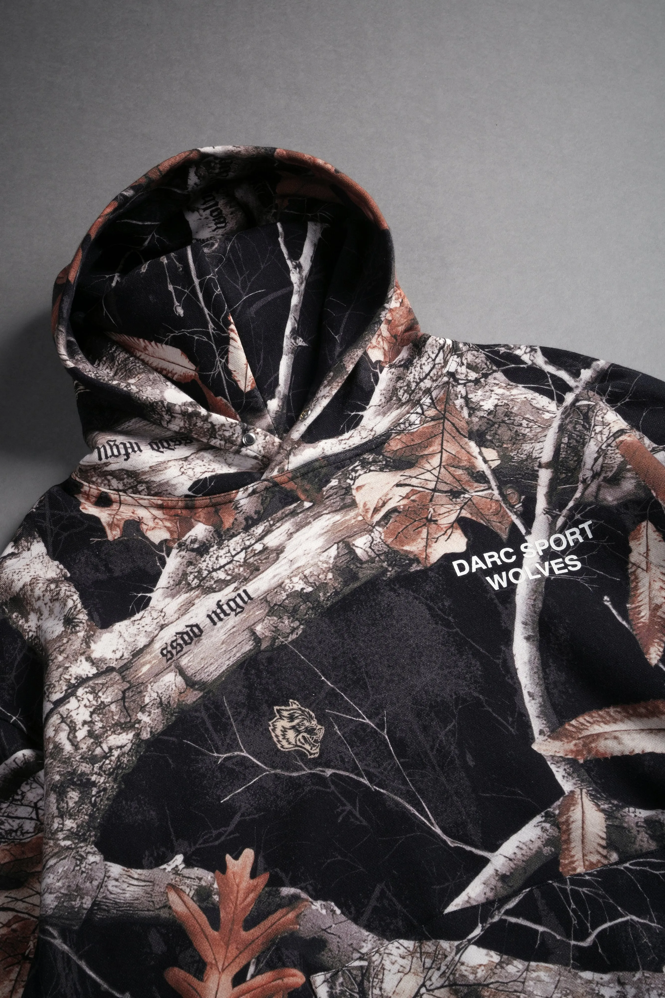 Darc Sport Wolves "Pierce" Hoodie in Darc Woodland Camo