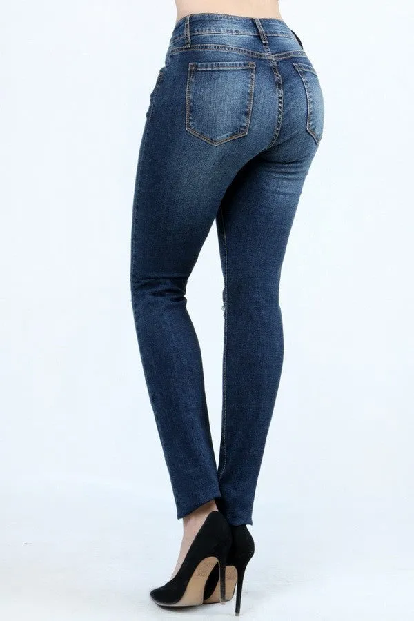 Dark Indigo Skinny Jeans