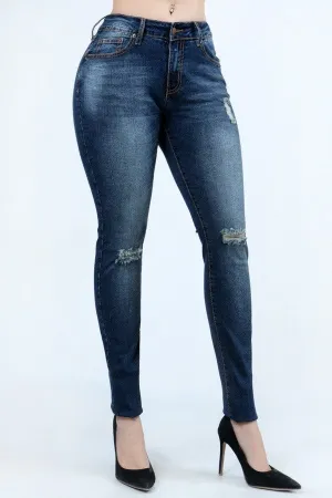 Dark Indigo Skinny Jeans