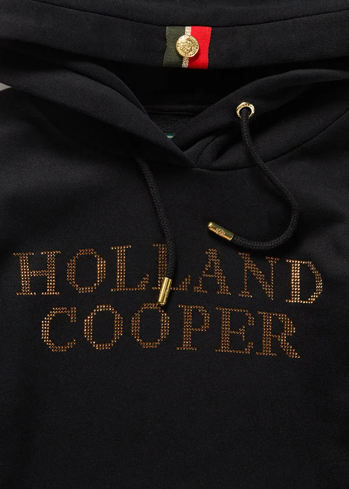 Diamante Hoodie - Black