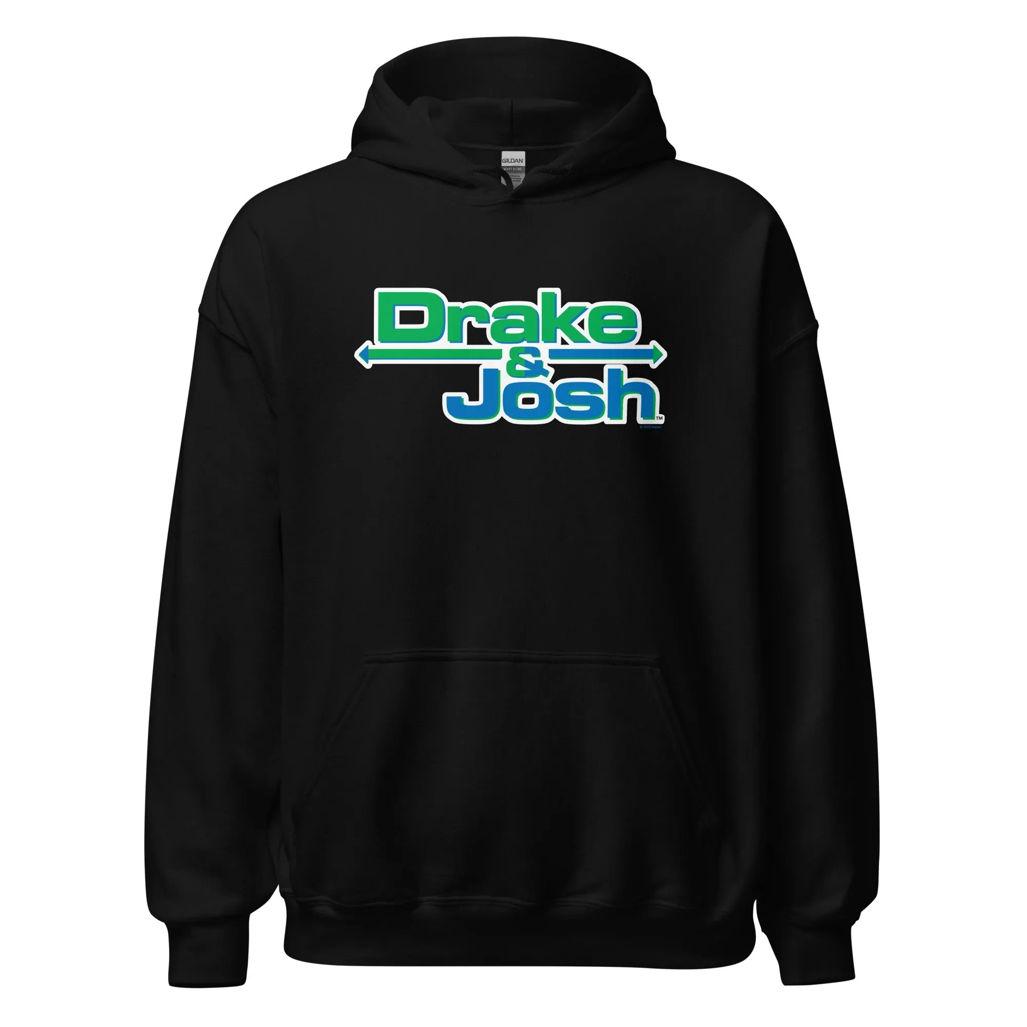 Drake & Josh Logo Adult Hooded Sweatshirt