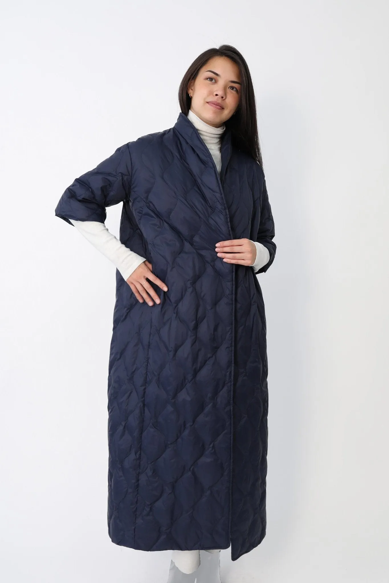 DREAMCOAT DUVET ROBE IN GOOSE DOWN