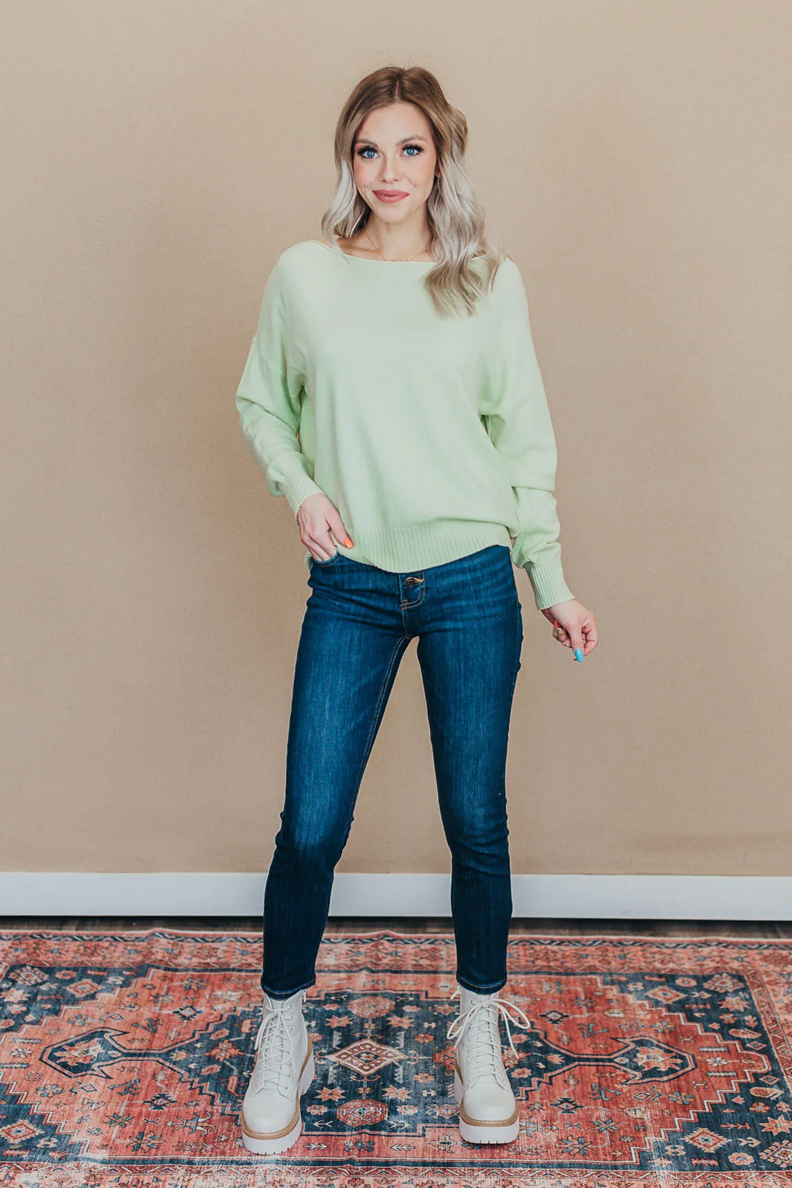 Dreamers Boat Neck Sweater - 3 Colors