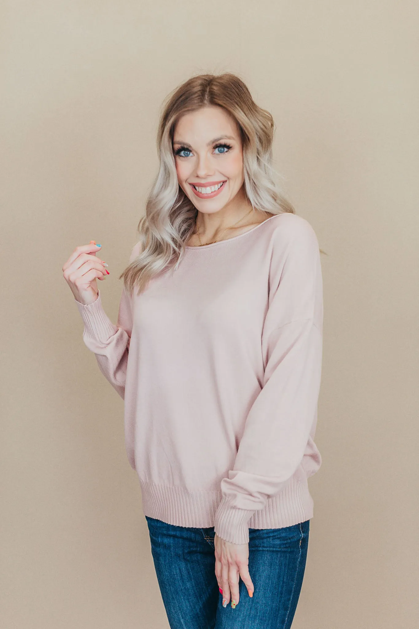 Dreamers Boat Neck Sweater - 3 Colors