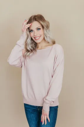 Dreamers Boat Neck Sweater - 3 Colors
