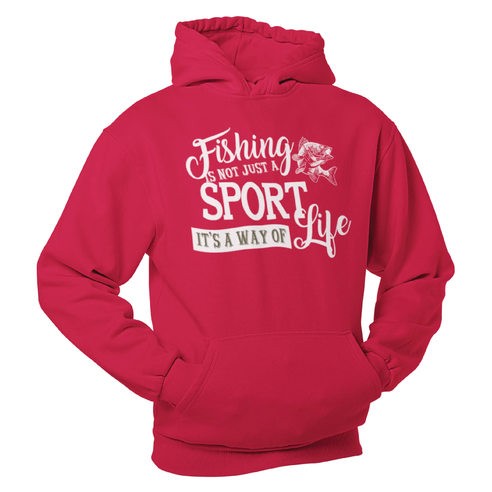 Fishing is not just a sport its and way of life, Fishing Humour Hoodie
