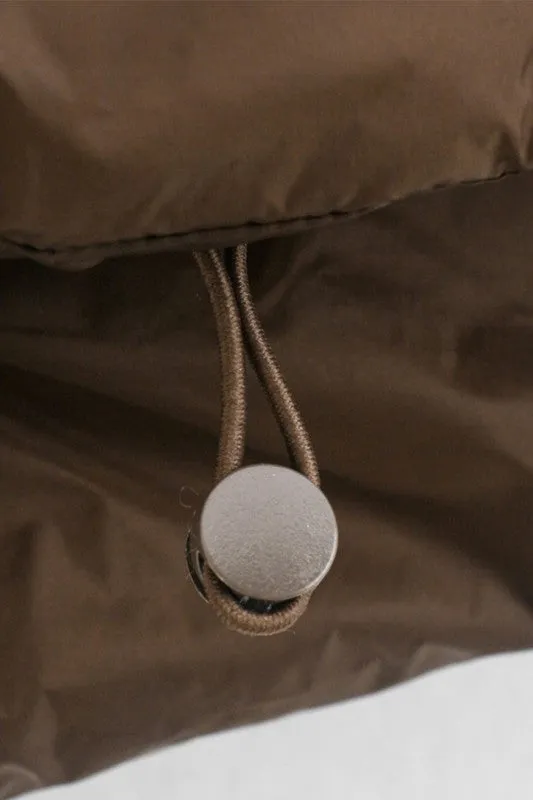 Full Zipper Puffer Vest