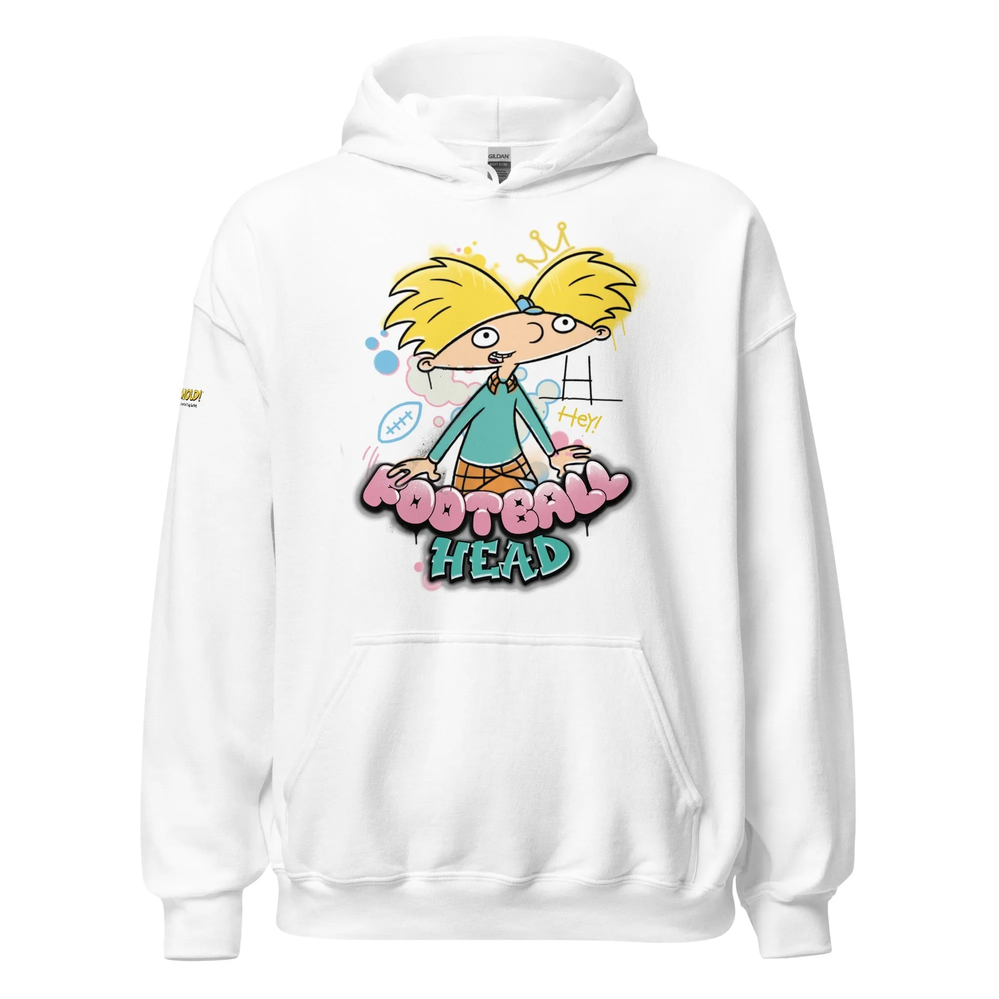 Hey Arnold! Football Head Hooded Sweatshirt