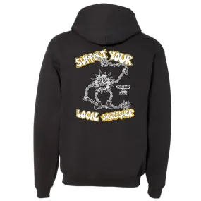 Holistic x Mike Gigliotti Hoodie - (Skateshop Day) Black