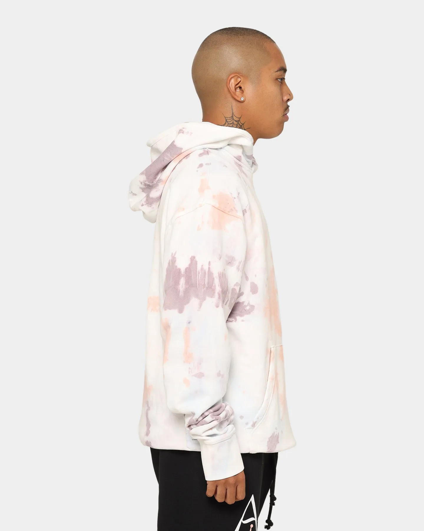 Jordan MJ Sport DNA Fleece Pull Over Hoodie Plum Fog