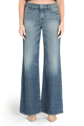 Vibrant Talia Blue Kelli Wide-Leg Pants