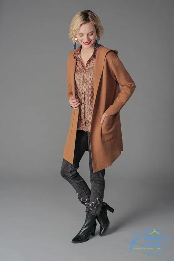 Laced Back Cardigan